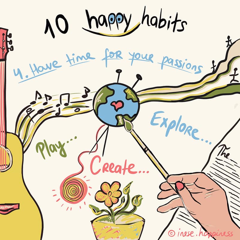 Have time for your passions (hobbies)